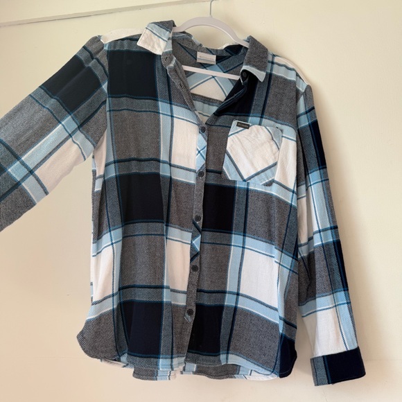 Columbia XL Woven Plaid Shirt - Picture 8 of 8